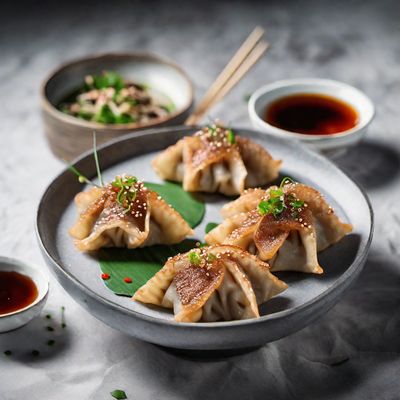 Molecular Gastronomy Gyoza