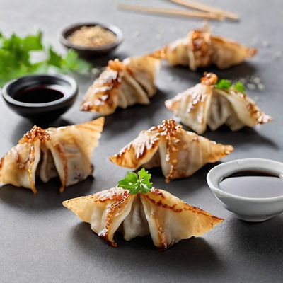 Molecular Gastronomy Gyoza