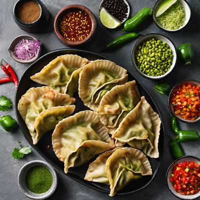 New Mexican Gyoza