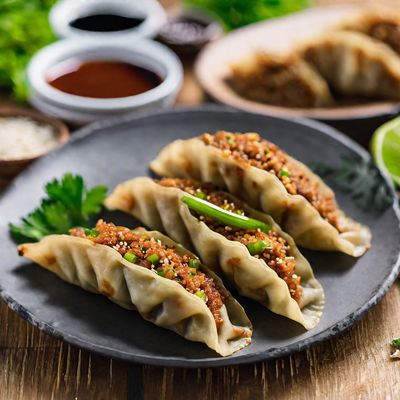 Puerto Rican Style Gyoza