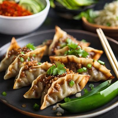 Puerto Rican Style Gyoza