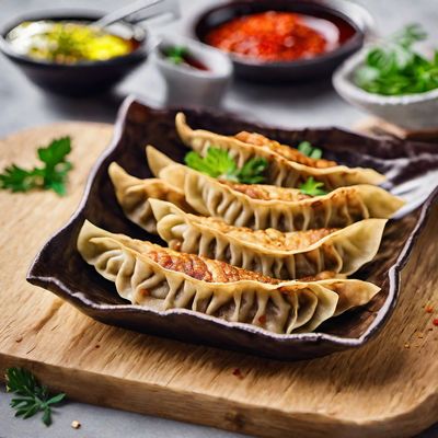 Spanish-style Gyoza