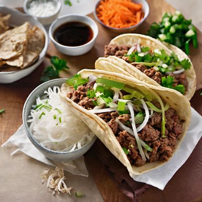 Japanese-style Gyudon Gyros