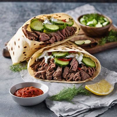 Russian-style Gyros