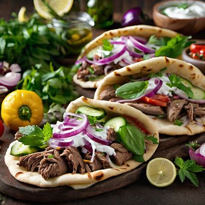 Turkish-Style Gyros