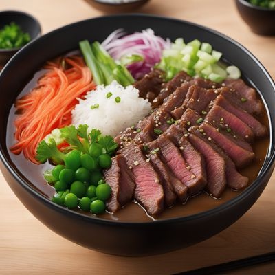 Gyūdon - Japanese Beef Bowl