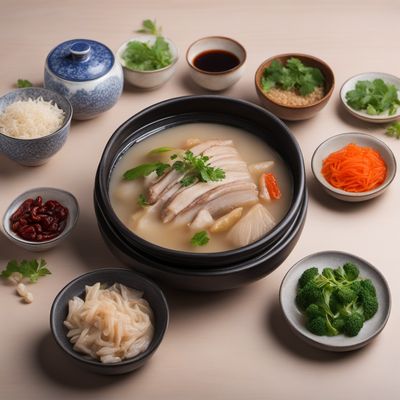 Haipai-style Ginseng Chicken Soup