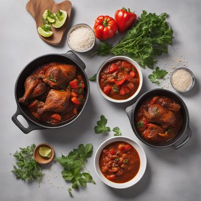 Haitian Black Chicken Stew