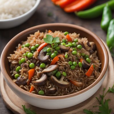 Haitian Mushroom Rice (Diri ak Djon Djon)