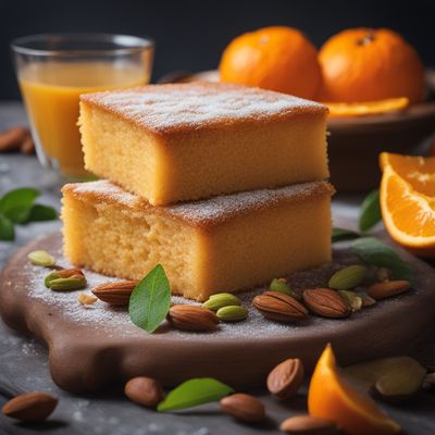 Haitian-style Sweet Semolina Cake