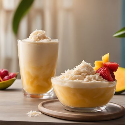 Haitian Tropical Delight Float