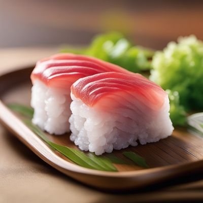 Hamachi Nigiri Sushi