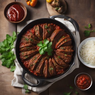 Hanım Göbeği - Turkish Stuffed Eggplant