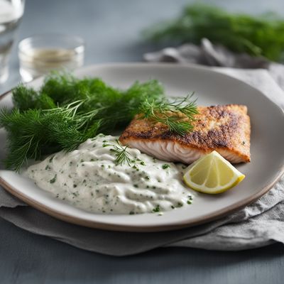 Harðfiskur with Skyr-Dill Dip