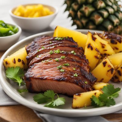 Hawaiian Grilled Pork with Pineapple Glaze