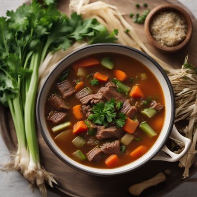 Hearty Beef and Vegetable Soup