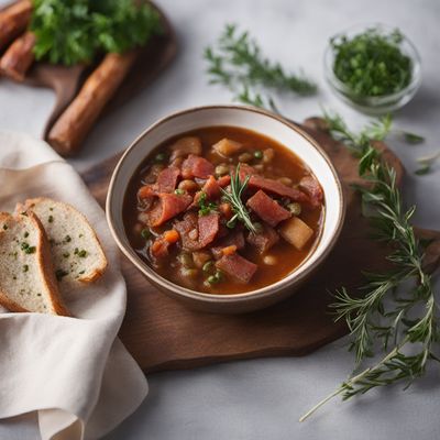 Hearty Istrian Jota Stew