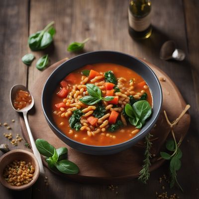 Hearty Lentil and Pasta Soup