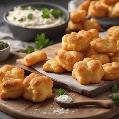 Hercegovački Uštipci (Bosnian Cheese Puffs)