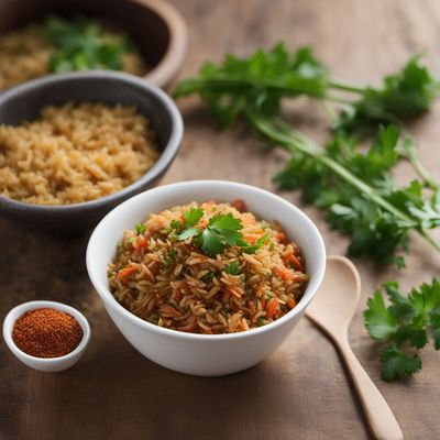 Hessian-style Spiced Rice