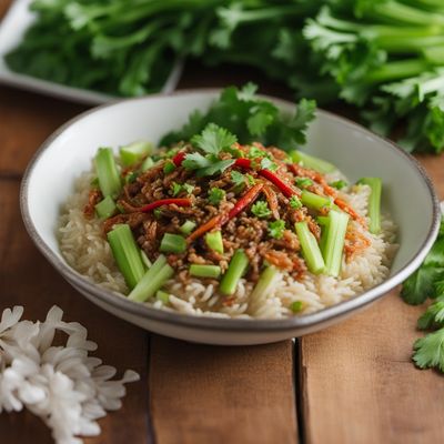 Hmong-style Celery Rice