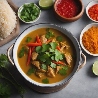 Hmong-style Curry Soup