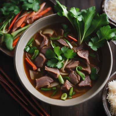 Hmong-style Offal Soup