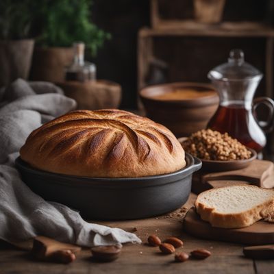 Homemade Balkan Lepinja Bread