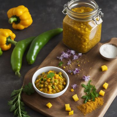 Homemade British Piccalilli