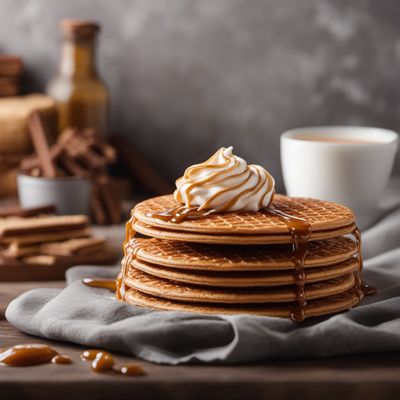 Homemade Caramel Stroopwafel