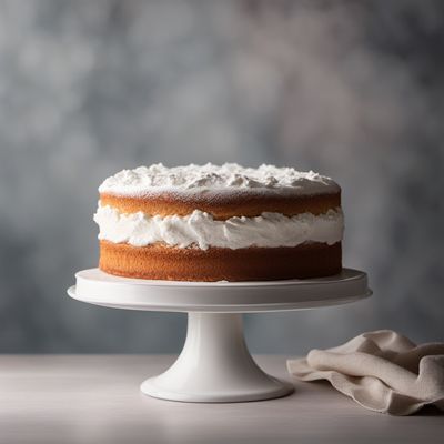 Homemade Fluffy Cloud Cake