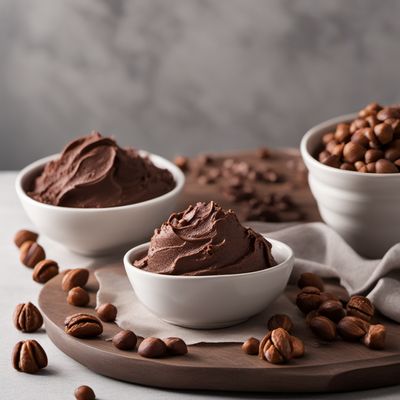 Homemade Hazelnut Chocolate Gelato