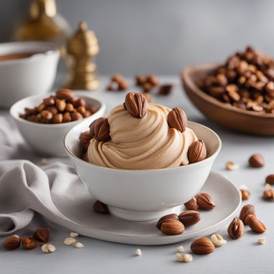 Homemade Hazelnut Gelato