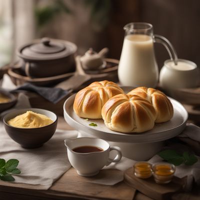 Homemade Hong Kong Cream Buns