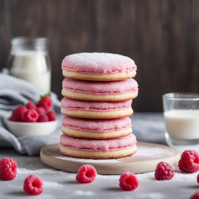 Homemade Iced VoVo Biscuits