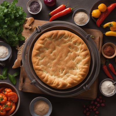 Homemade Iraqi Samoon Bread