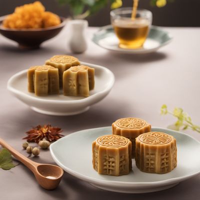 Homemade Lotus Seed Mooncakes