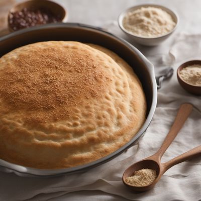 Homemade Persian Taftoon Bread