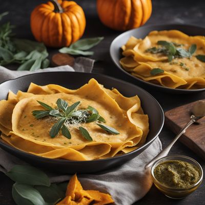 Homemade Pumpkin Tortelli