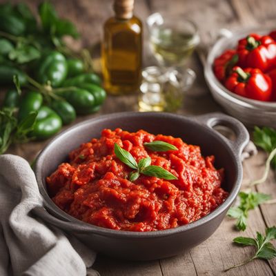 Homemade Serbian Ajvar