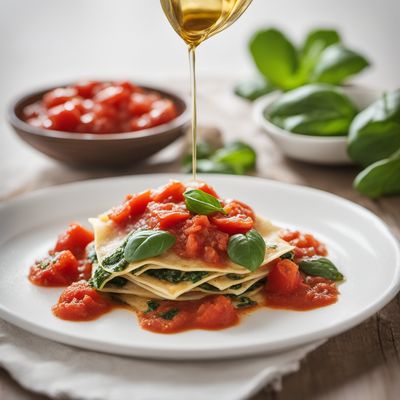 Homemade Spinach and Ricotta Ravioli with Tomato Basil Sauce