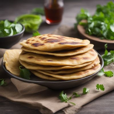 Homemade Stuffed Aloo Naan