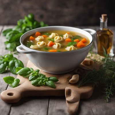 Homemade Tortellini in Brodo