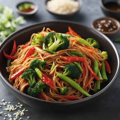 Homestyle Vegetable Lo Mein