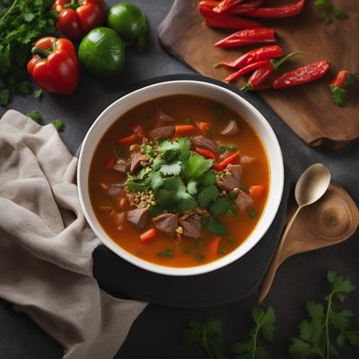 Honduran Beef Foot Soup