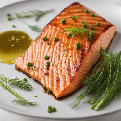 Honey Dill Glazed Salmon