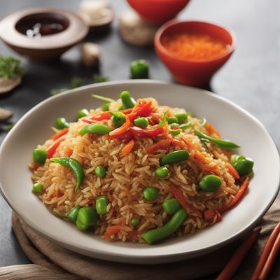 Hong Kong-style Vegetable Rice