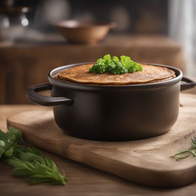 Hubei-style Mushroom and Pancake Casserole