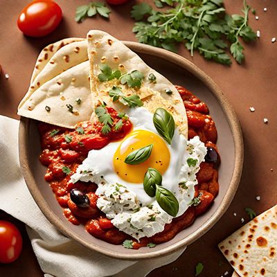 Greek-style Huevos Rancheros