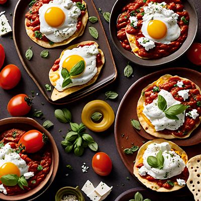 Greek-style Huevos Rancheros